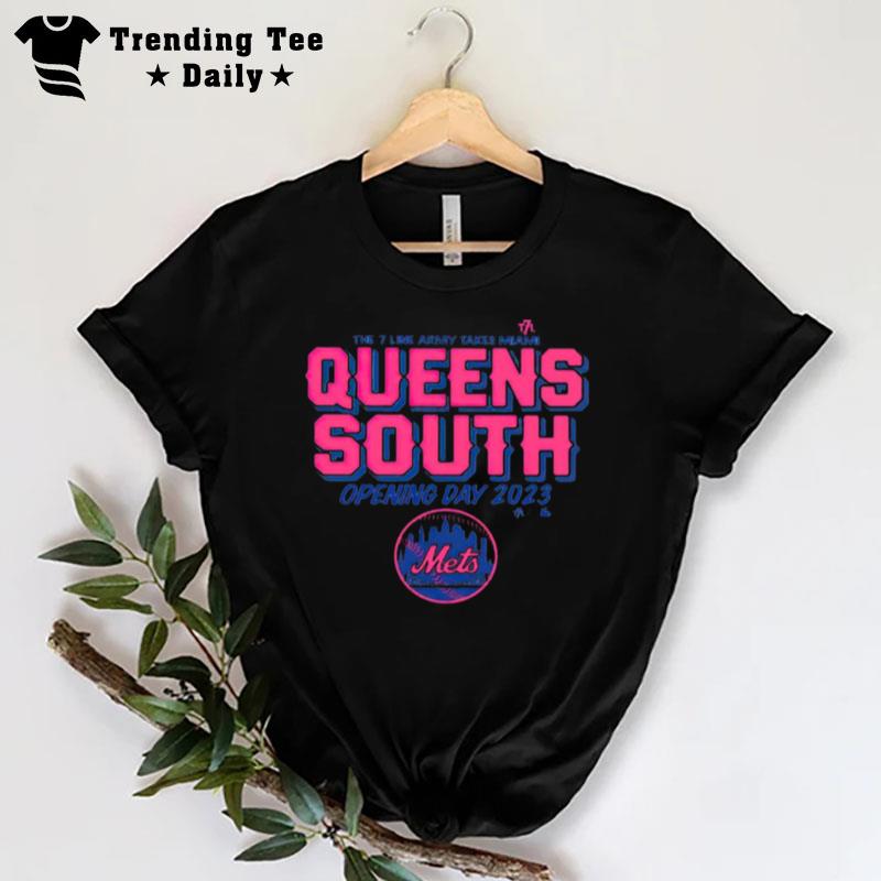 The 7 Line Army Takes Miami Queens South Opening Day 2023 T-Shirt