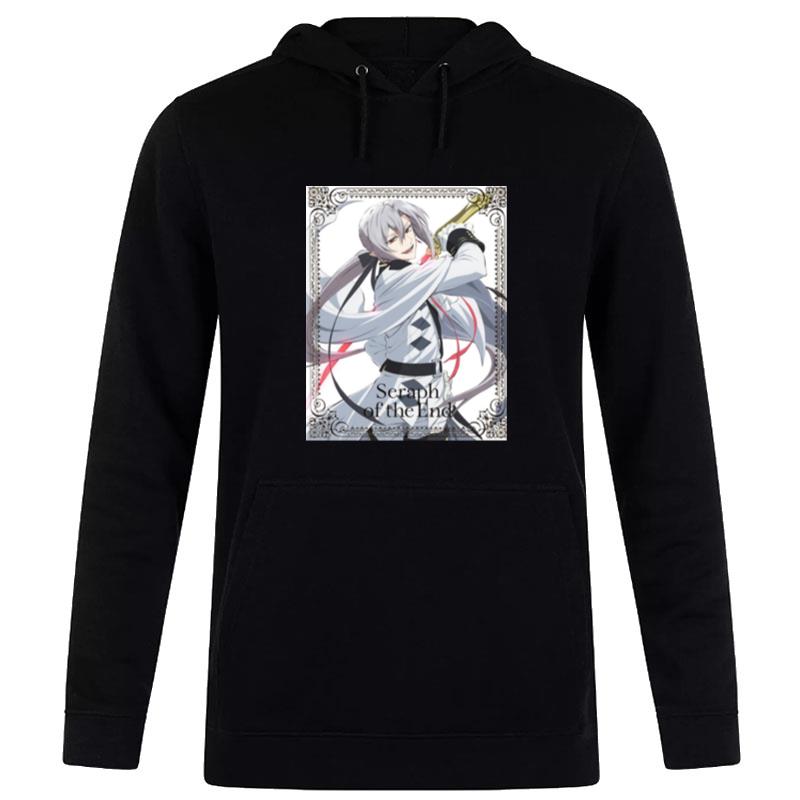 The Anime Yuichiro Mikaela Vampire Ferid Bathory Seraph Of The End Vintage Hoodie