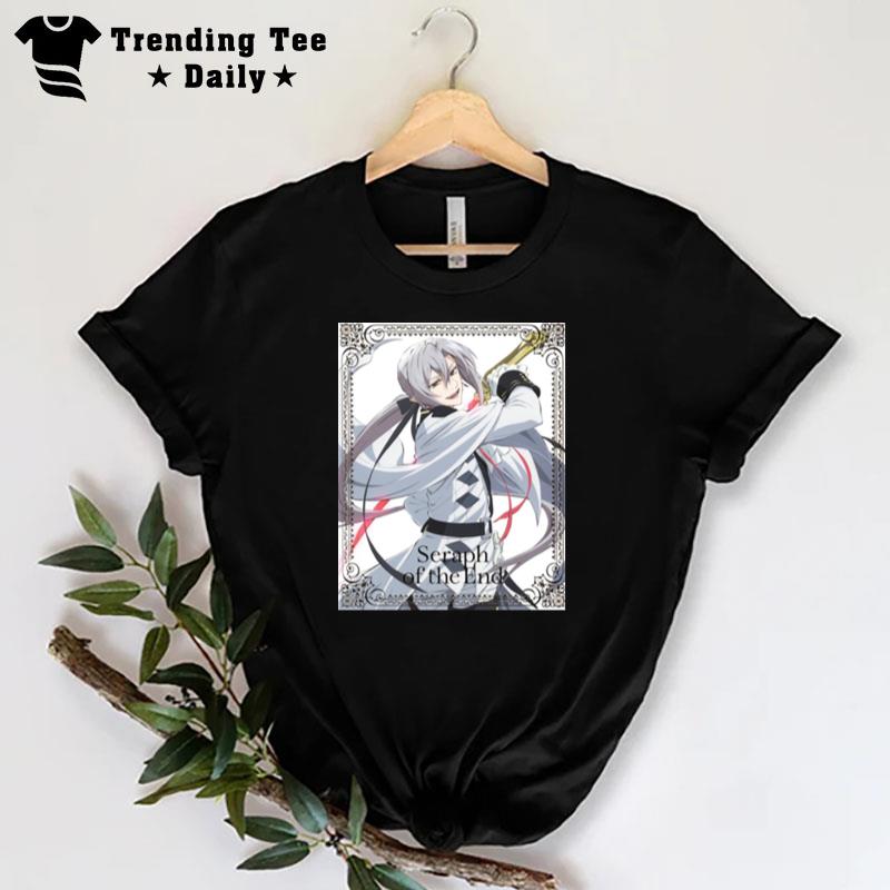 The Anime Yuichiro Mikaela Vampire Ferid Bathory Seraph Of The End Vintage T-Shirt