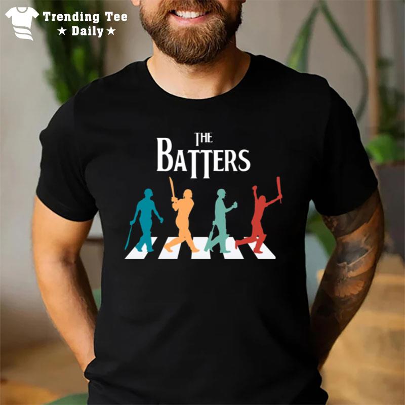 The Batters Cricket Crosswalk Love Cricket Cricket Batsmen T-Shirt