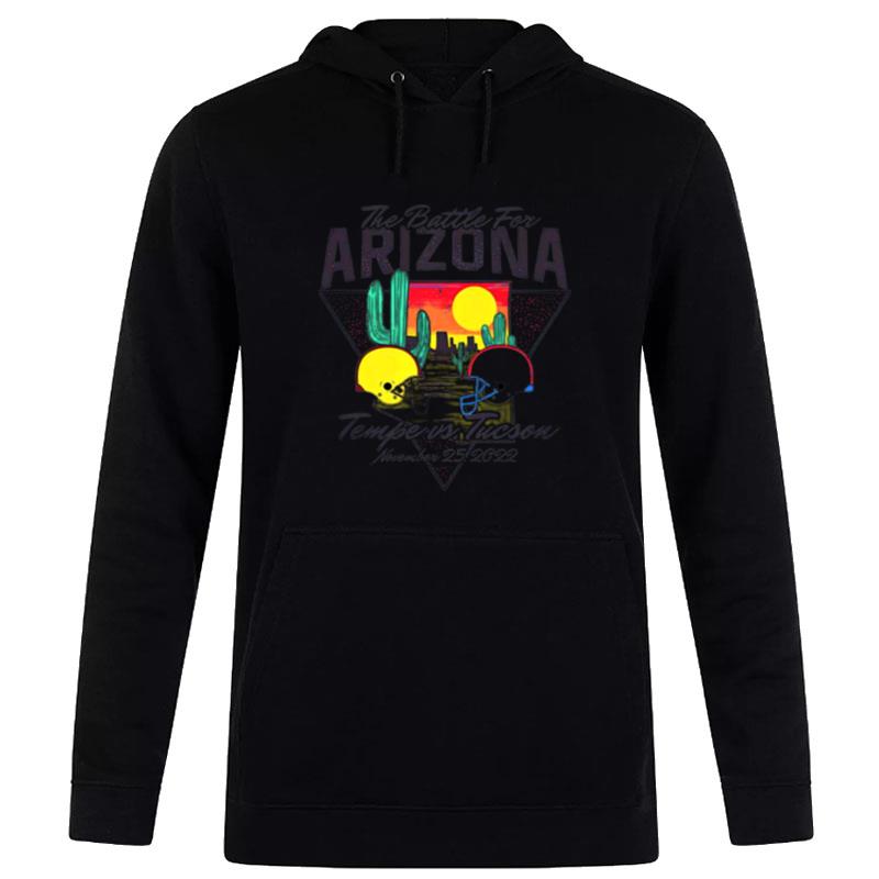 The Battle For Arizona Tempe Vs Tucson Hoodie