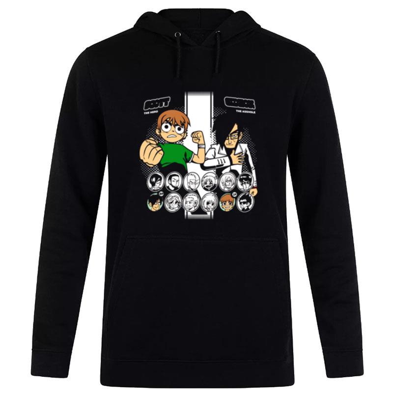 The Battle Scott's Arcade Vs Gideon Scott Pilgrim Vs. The World Hoodie