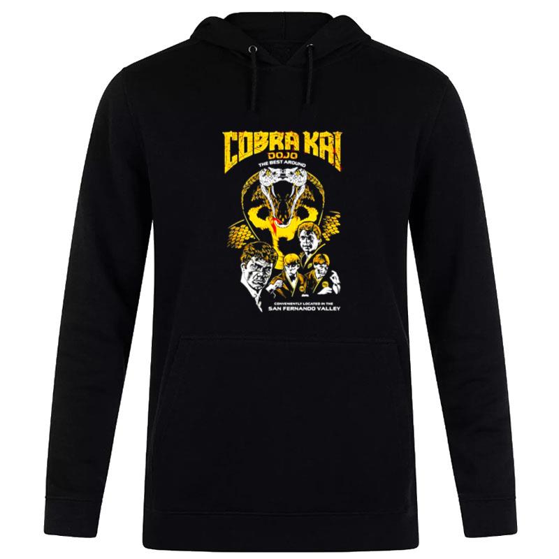 The Best Around Cobra Kai Dojo Vintage Unisex Cobra Kai Hoodie