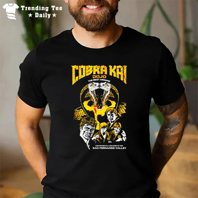 The Best Around Cobra Kai Dojo Vintage Unisex Cobra Kai T-Shirt