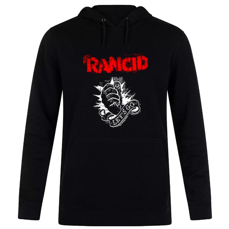 The Best Fist Design Rancid Band Hoodie