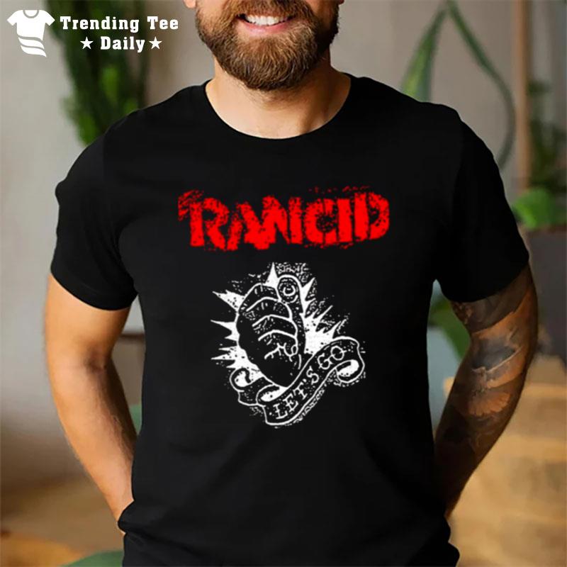 The Best Fist Design Rancid Band T-Shirt