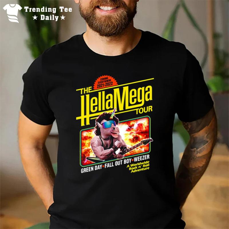 The Best Hella Heheh The Mega Tour Hella Even T-Shirt