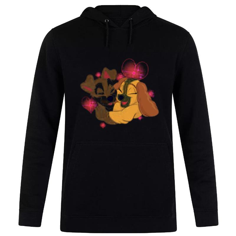 The Big Hug Love Lady And The Tramp Hoodie