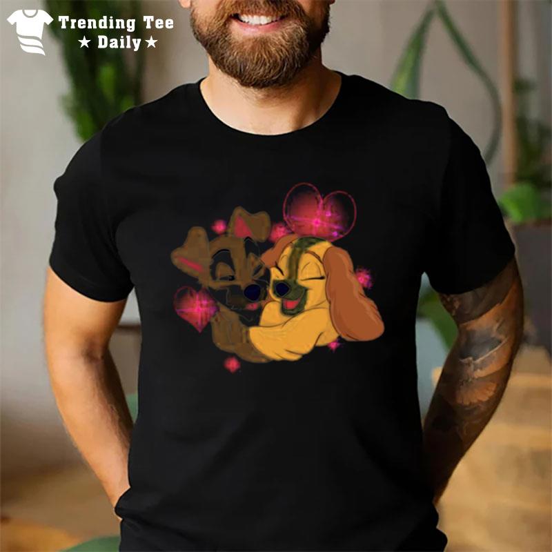 The Big Hug Love Lady And The Tramp T-Shirt