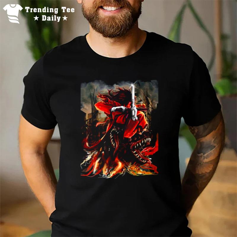 The Bird Of Hermes Is My Name Alucard Hellsing T-Shirt