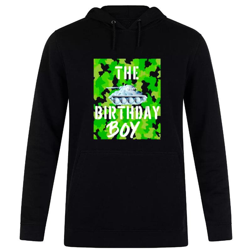 The Birthday Boy Military Tank Hoodie