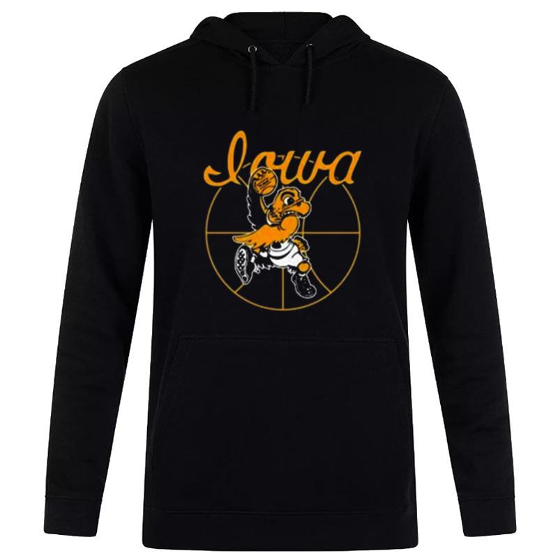 The Black And Gold Ncaa 2023 Iowa Hawkeyes Basketball Hoodie