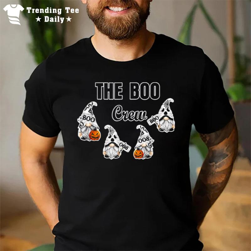 The Boo Crew Gnome Halloween Fall Halloween T-Shirt