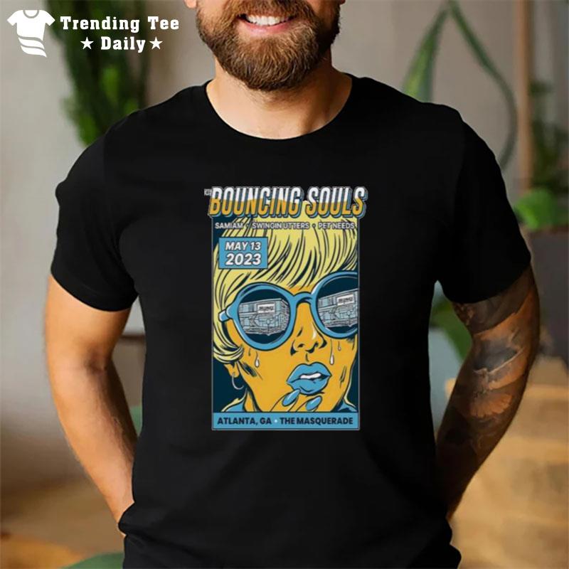 The Bouncing Souls 2023 Atlanta Ga Poster T-Shirt