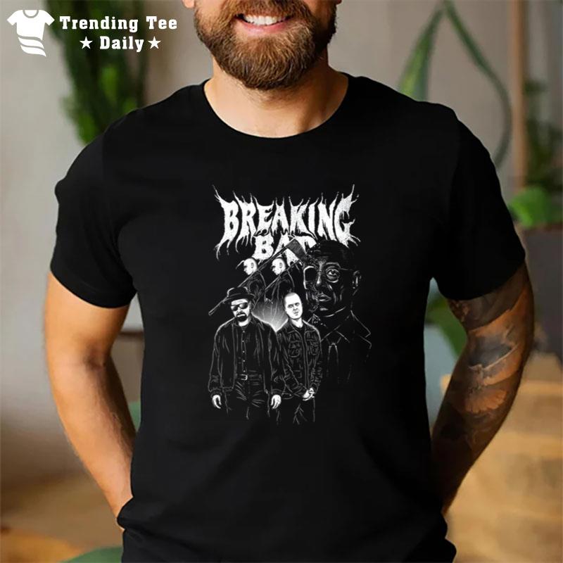 The Breaking Bad Character Breaking Bad Rock Band Style T-Shirt