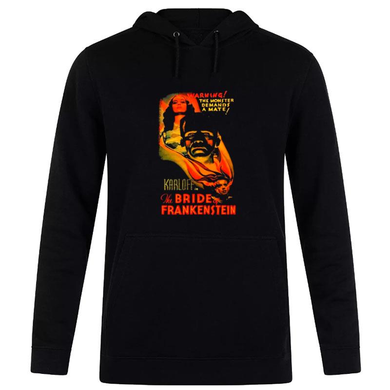 The Bride Of Frankenstein Horror Movie Halloween Hoodie