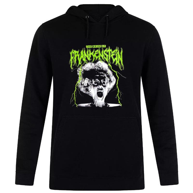 The Bride Of Frankenstein Metal Scary Movie Universal Monsters Hoodie