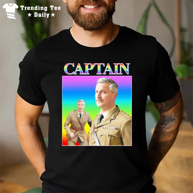 The Captain Bbc Ghosts Vintage Retro Design T-Shirt