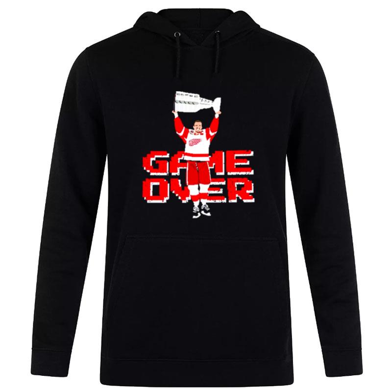 The Captain Game Over Detroit Red Wings Hoodie
