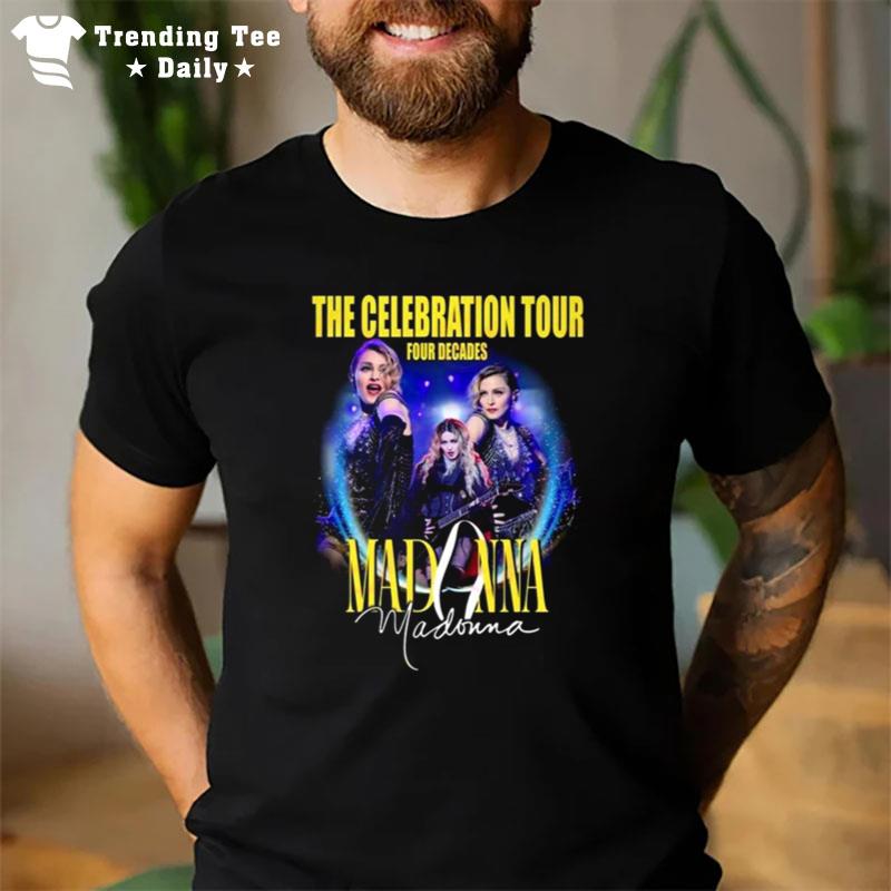 The Celebration Tour Four Decades Madonna Signature T-Shirt