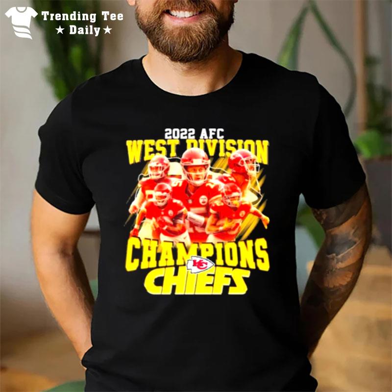 The Chiefs 2022 Afc West Division Champions T-Shirt