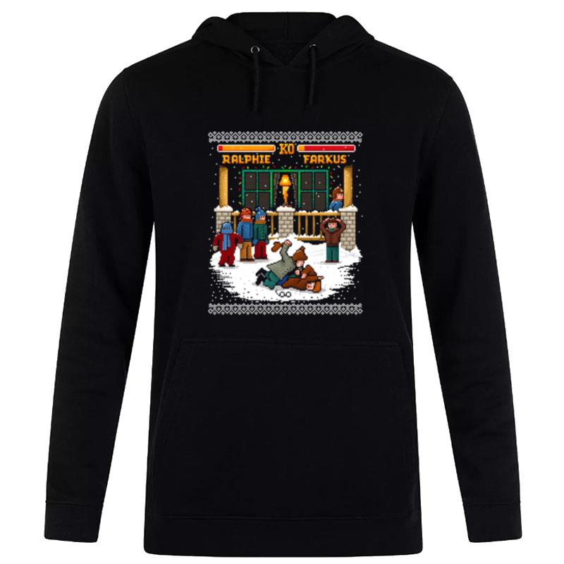 The Christmas Fight Game Oline Christmas Hoodie