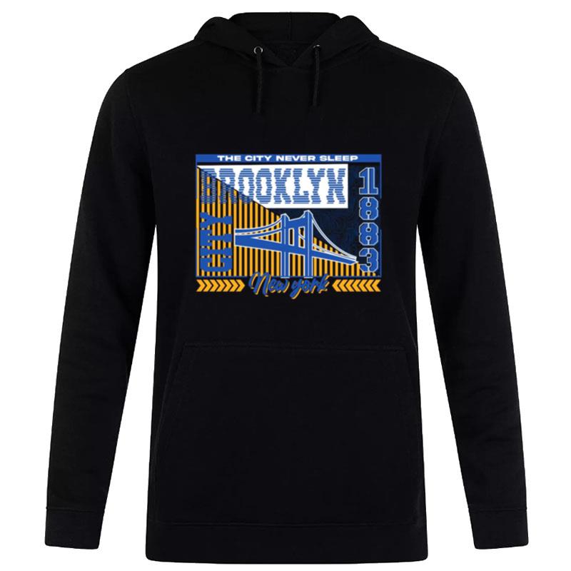 The City Never Sleep Brookly New York 1883 Hoodie