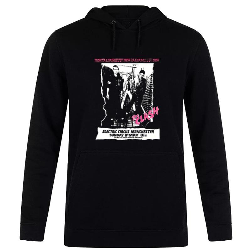 The Clash 1977 Electric Circus Manchester Hoodie