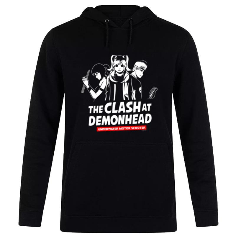 The Clash At Demonhead Underwater Motor Scooter Hoodie