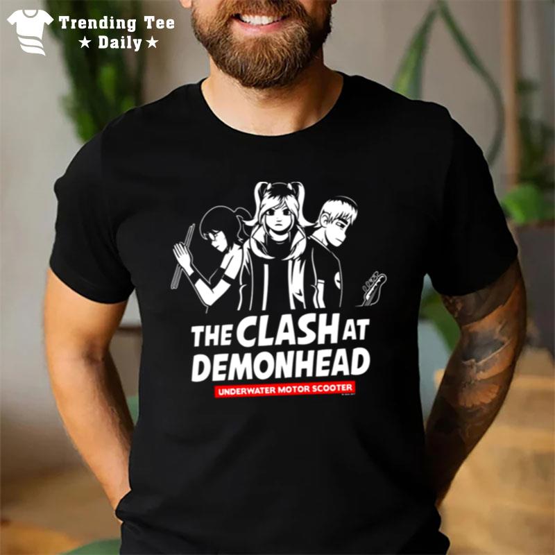 The Clash At Demonhead Underwater Motor Scooter T-Shirt