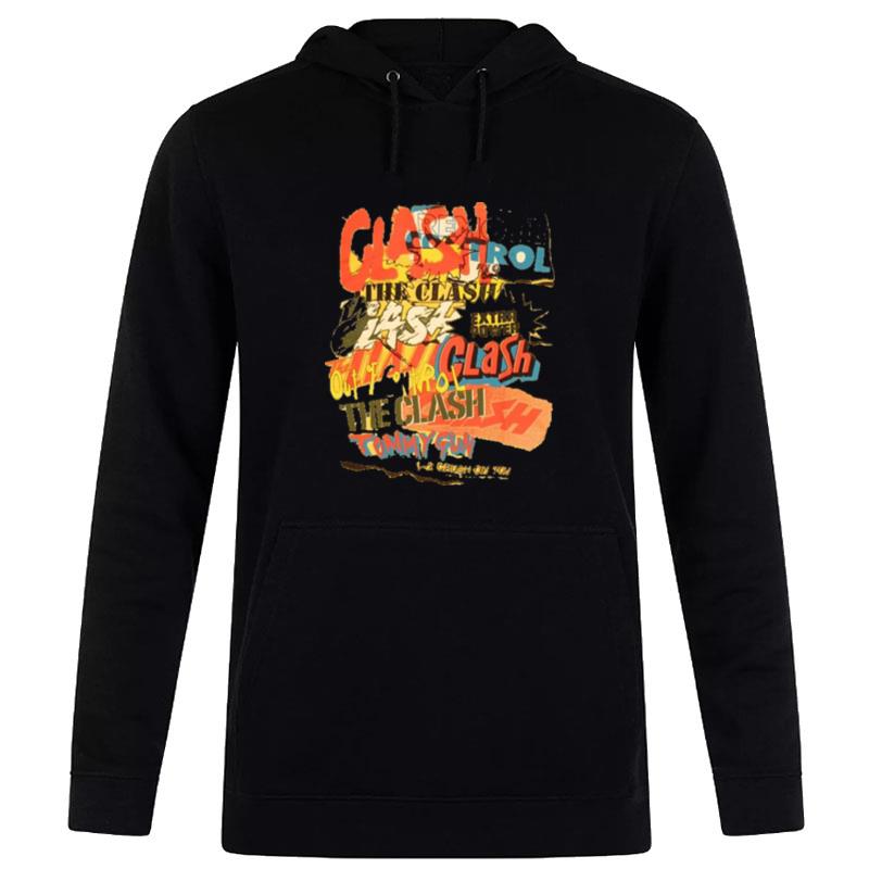 The Clash Singles Collage Hoodie