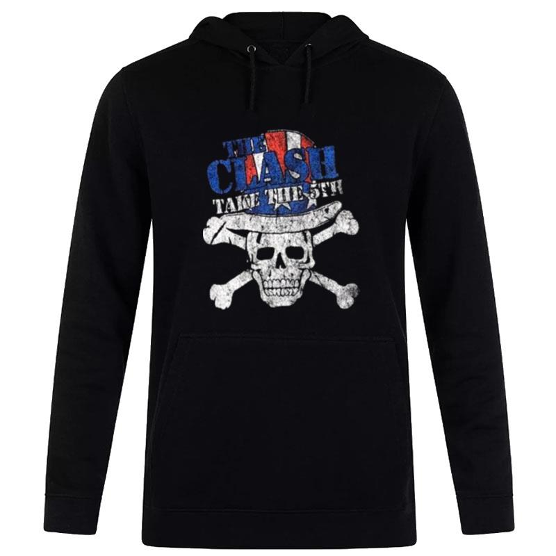 The Clash Take The Fifth Skull Hoodie