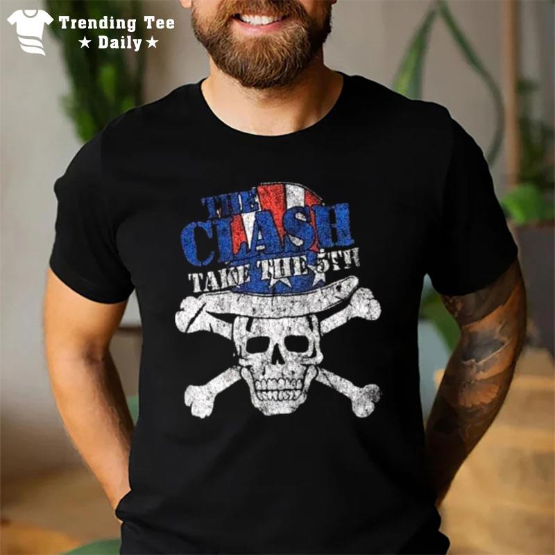 The Clash Take The Fifth Skull T-Shirt