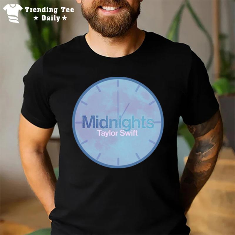 The Clock Meet Me At Midnights Ts Taylor T-Shirt