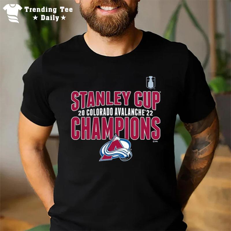 The Colorado Avalanche 2022 Stanley Cup Champions T-Shirt