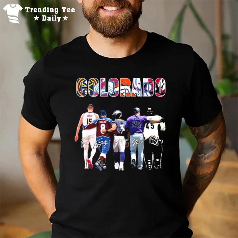 The Colorado Sports Teams Players 2022 T-Shirt