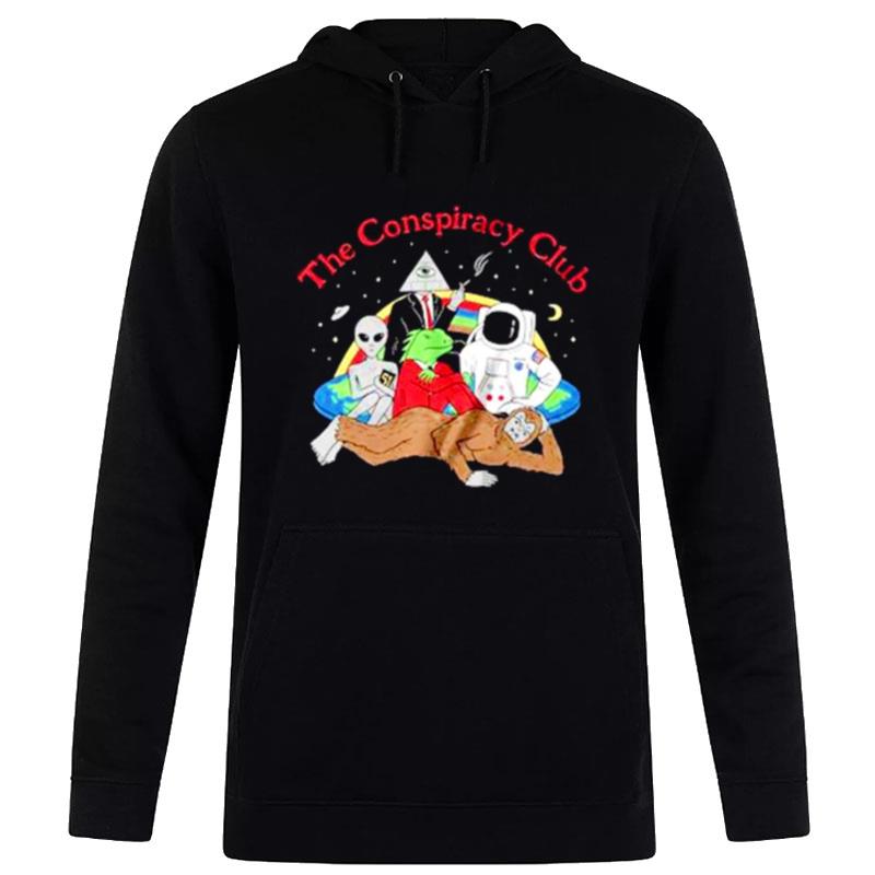 The Conspiracy Club T Shirt Hoodie