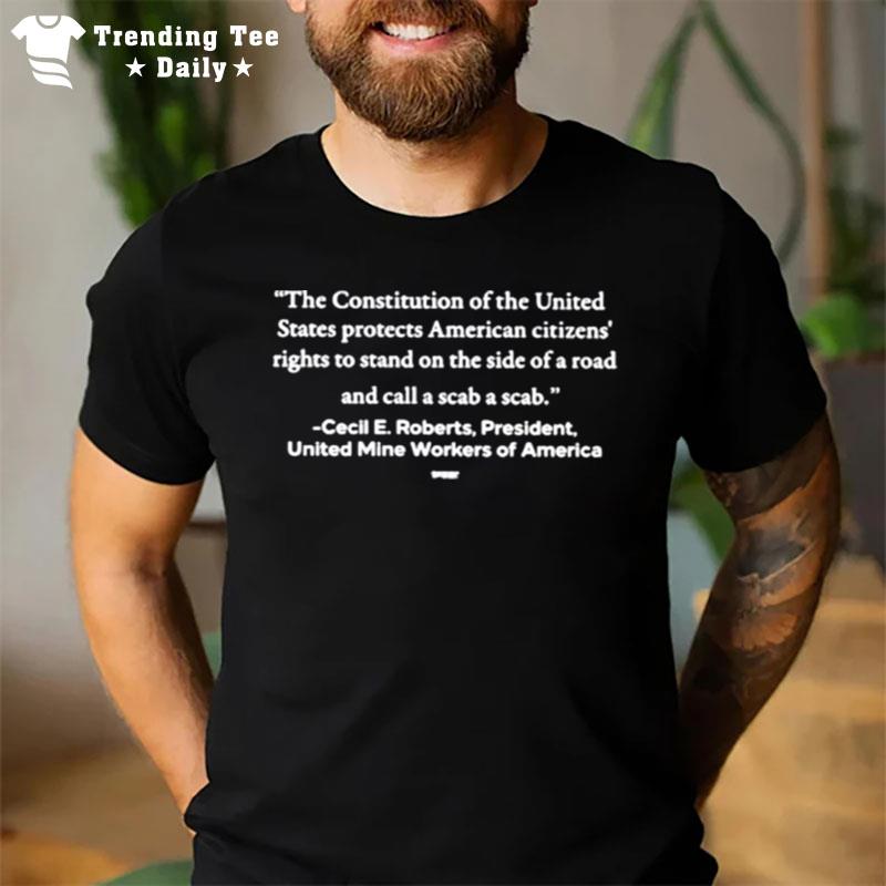 The Constitution Of The United States Protects American Citizens T-Shirt