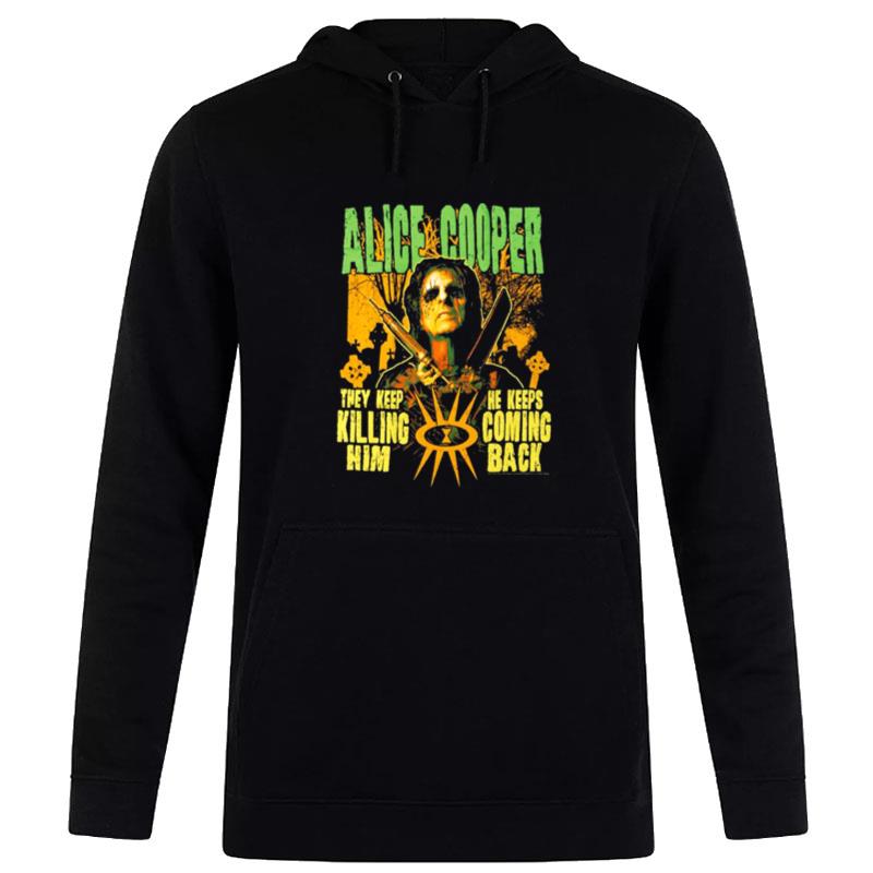 The Cool Man Show Off Alice Cooper Hoodie