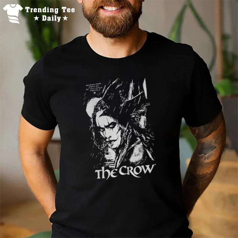 The Crow Forever Vintage Black T-Shirt