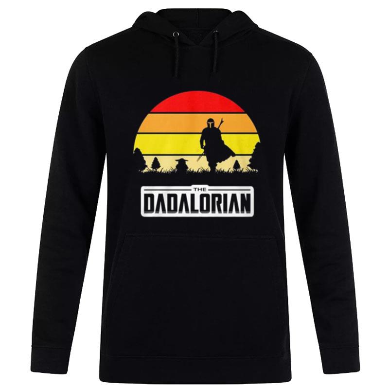 The Dadalorian And Baby Yoda 2022 Vintage Hoodie