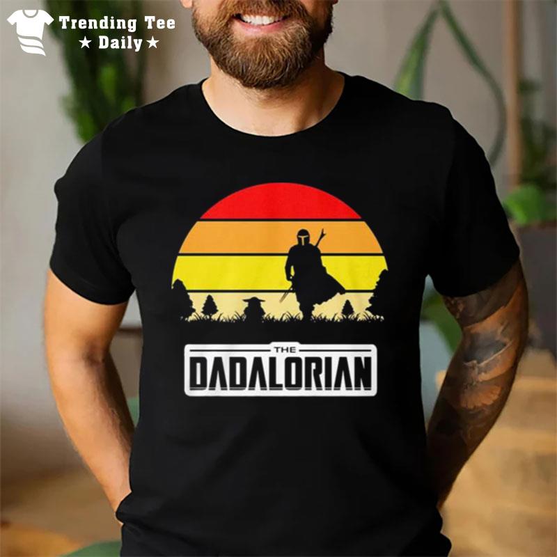 The Dadalorian And Baby Yoda 2022 Vintage T-Shirt