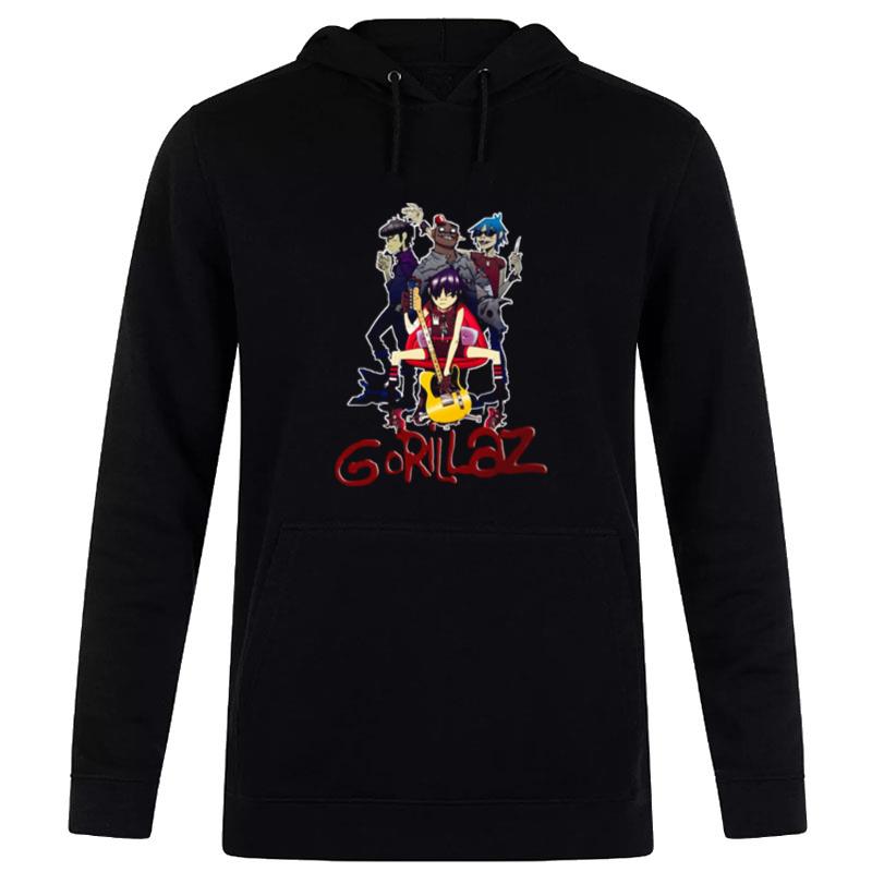 The Design Five Of Gorillaz Hoodie