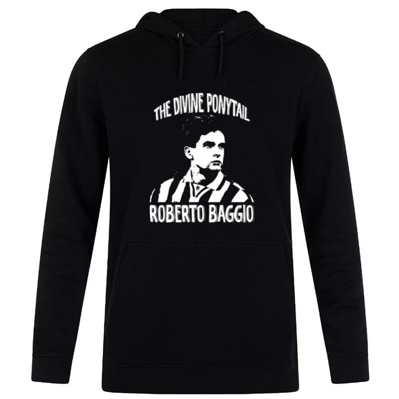 The Divine Ponytail Roberto Baggio Hoodie