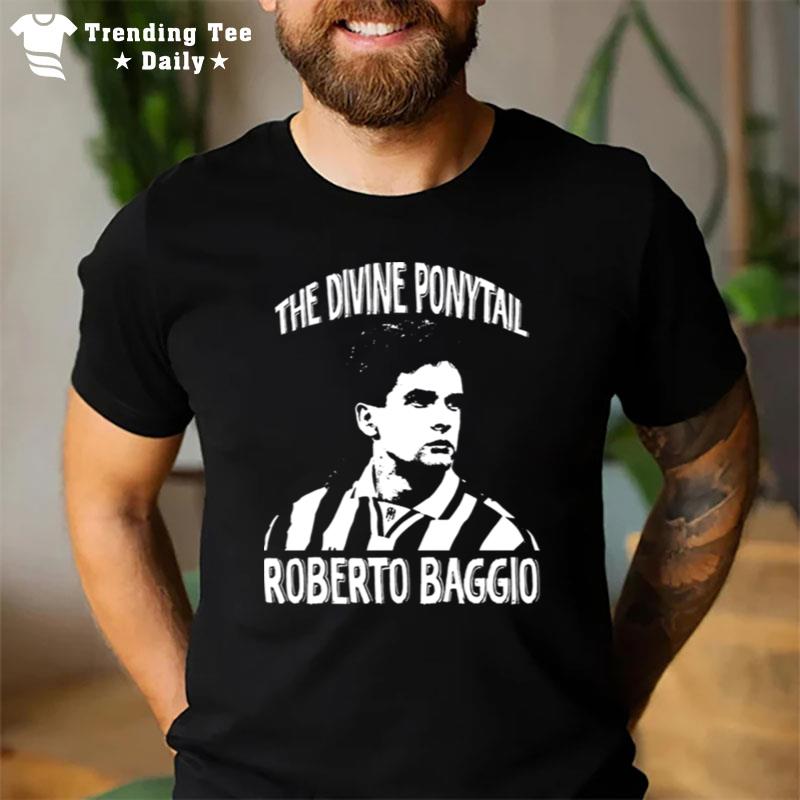 The Divine Ponytail Roberto Baggio T-Shirt