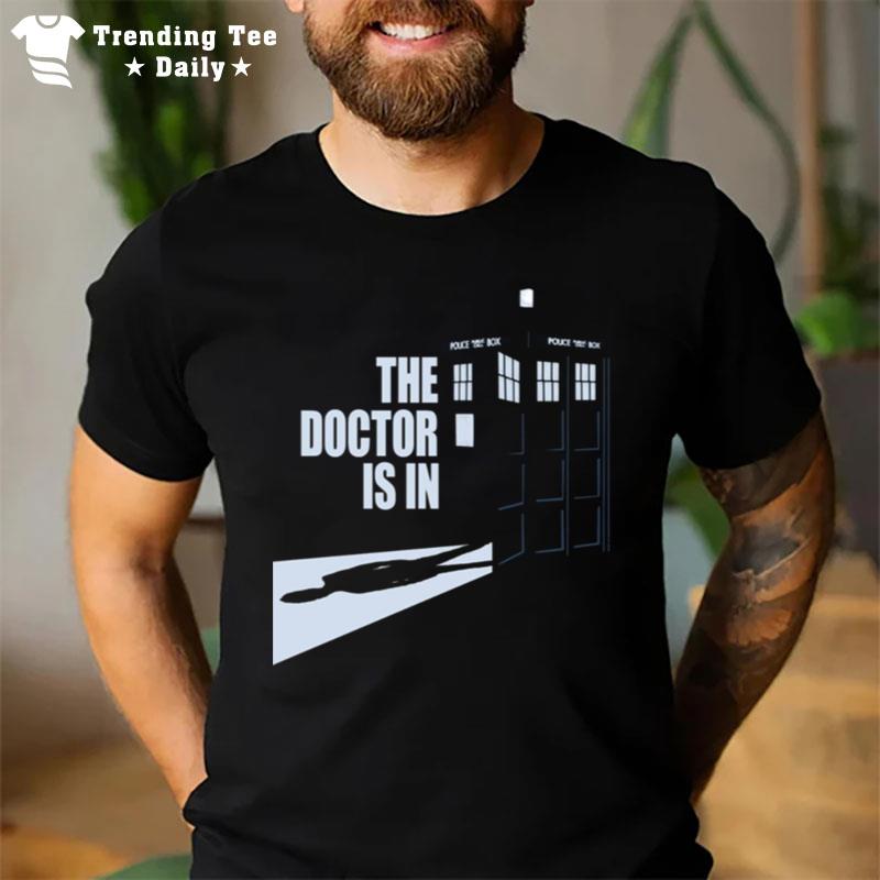 The Doctor Is In David Tennant Doctor Who T-Shirt