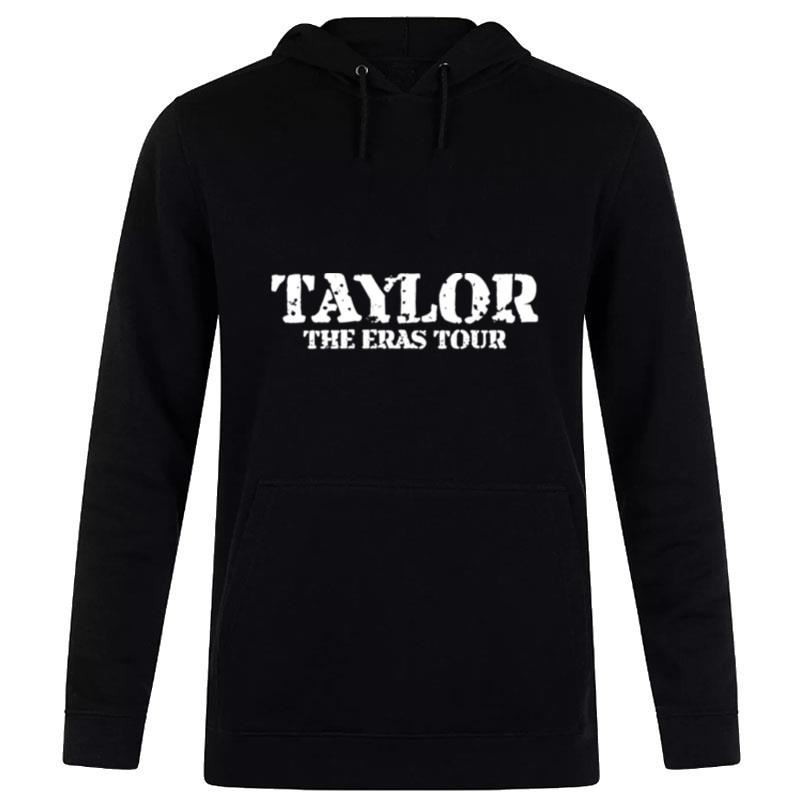 The Eras Tour White Text Design Taylor Hoodie