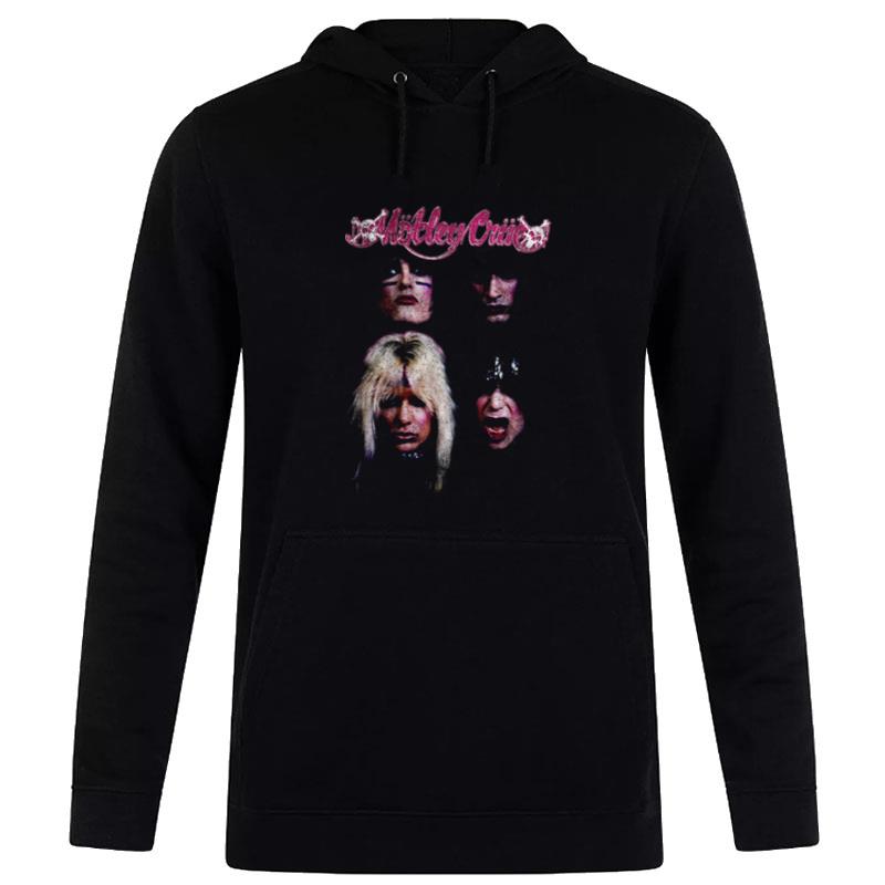 The Faces Of Motley Crue Hoodie