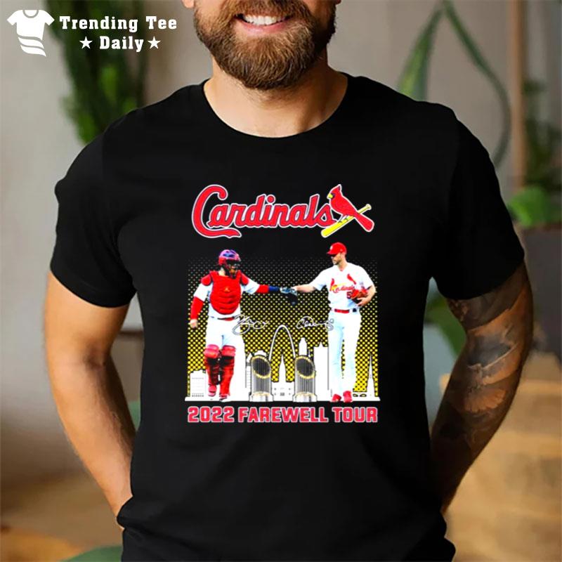 The Farewell Tour 2022 Adam Wainwright And Yadier Molina Cardinals T-Shirt