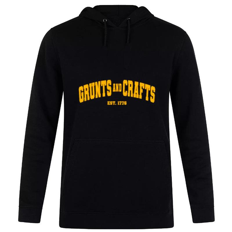 The Fat Electrician Grunts And Crafts Est 1776 Hoodie